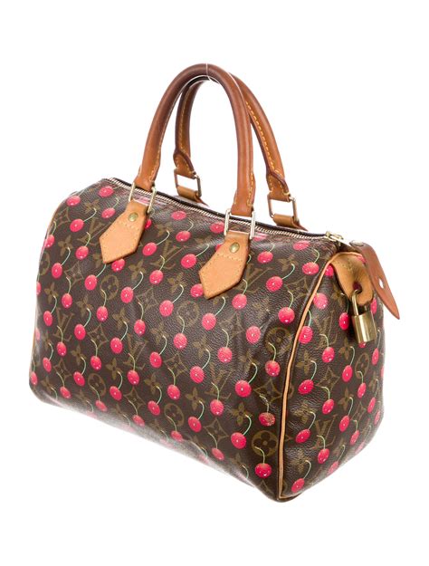 Louis Vuitton Monogram Cerises Speedy 25 